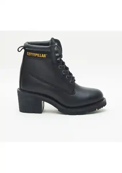 Caterpillar Cat Ottawa Kadın Siyah Deri Günlük Bot: Şıklık ve Konfor Bir Arada