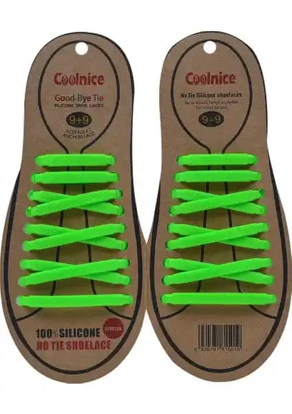 Coolnice Coolnıce Bağlanmayan Silikon Bağcık: Pratik ve Şık Ayakkabı Aksesuarı