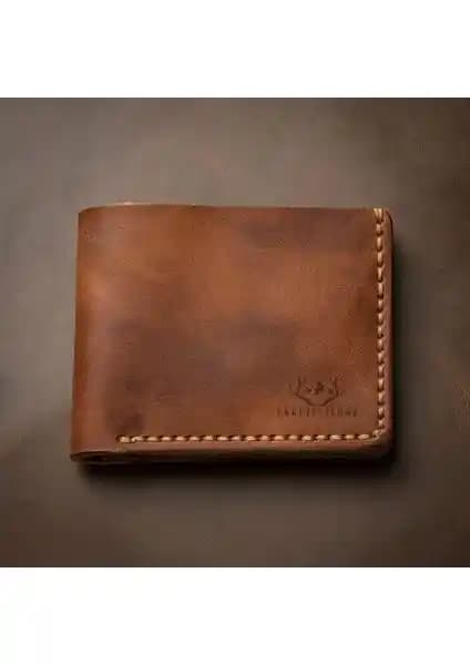 Craft And Luna Castle Hakiki Deri Erkek Cüzdanı Klasik ve Dayanıklı Tasarım