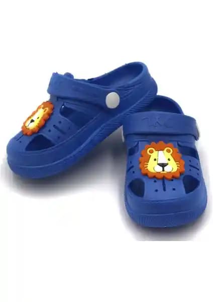 Daye Çocuk Günlük Kaymaz Taban Hayvan Figürlü Çocuk Terlikleri Renkli ve Konforlu Tasarım