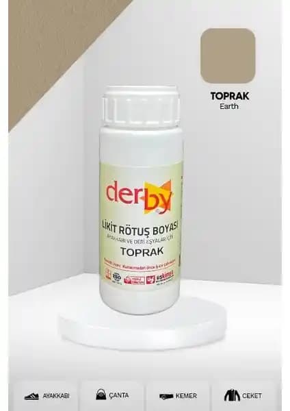 Derby Deri Eşyalar İçin Yoğun Rötuş Boyası: Kalite ve İşlevsellik Bir Arada