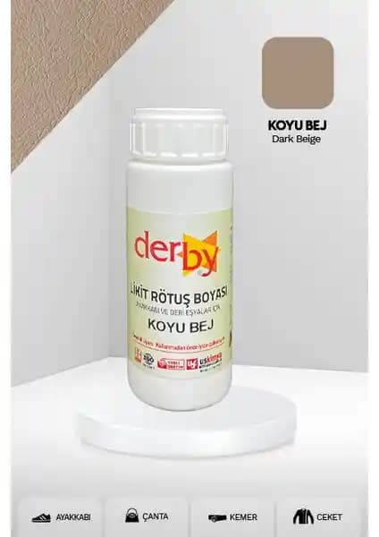 Deri Bakımında Kullanılan Derby Rötuş Boyası ile Çizik ve Hasar Onarımı