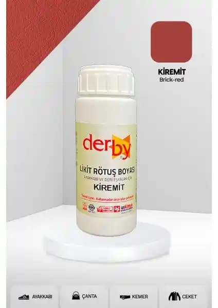 Deri Eşyalar İçin Yoğun Rötuş Boyası: Küçük Kusurları Hızlıca Gideren Çözüm