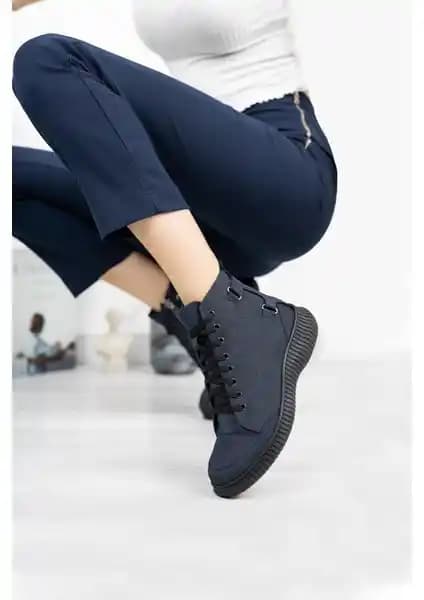 Diego Carlotti Hakiki Deri Fermuarlı Günlük Kadın Botları - Şıklık ve Konfor Bir Arada