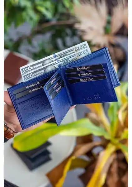 Garbalia Liverpool Hakiki Deri RFID Engelleyici Erkek Cüzdanı Yatay Tasarım ve Güvenlik Özellikleri