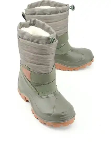 Gezer Kışlık Erkek Çocuk Peluşlu Su Geçirmez Kar Bot Çizmesi 75-90 Karakter