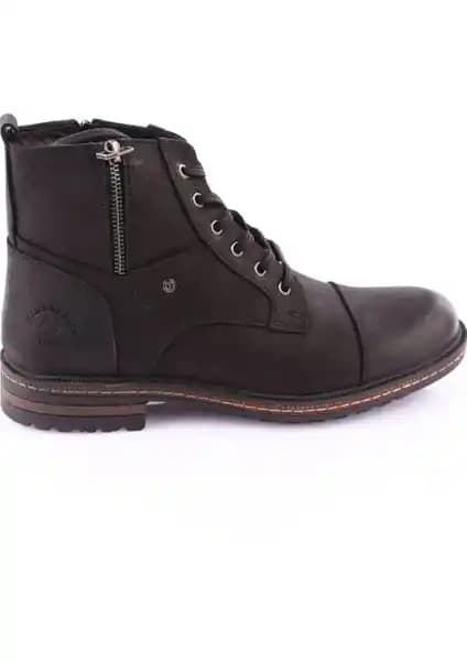 Hammer Jack Erkek Nubuk Bot Siyah Giyim ve Dayanıklılık İçin Uygun Model