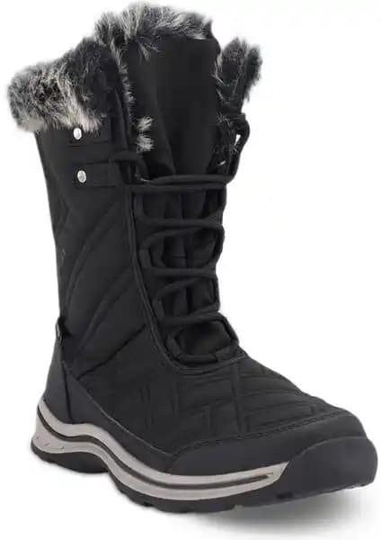 Hammer Jack Usoa Siyah Kadın Su Geçirmez Kar Botu: Şıklık ve Koruma Bir Arada