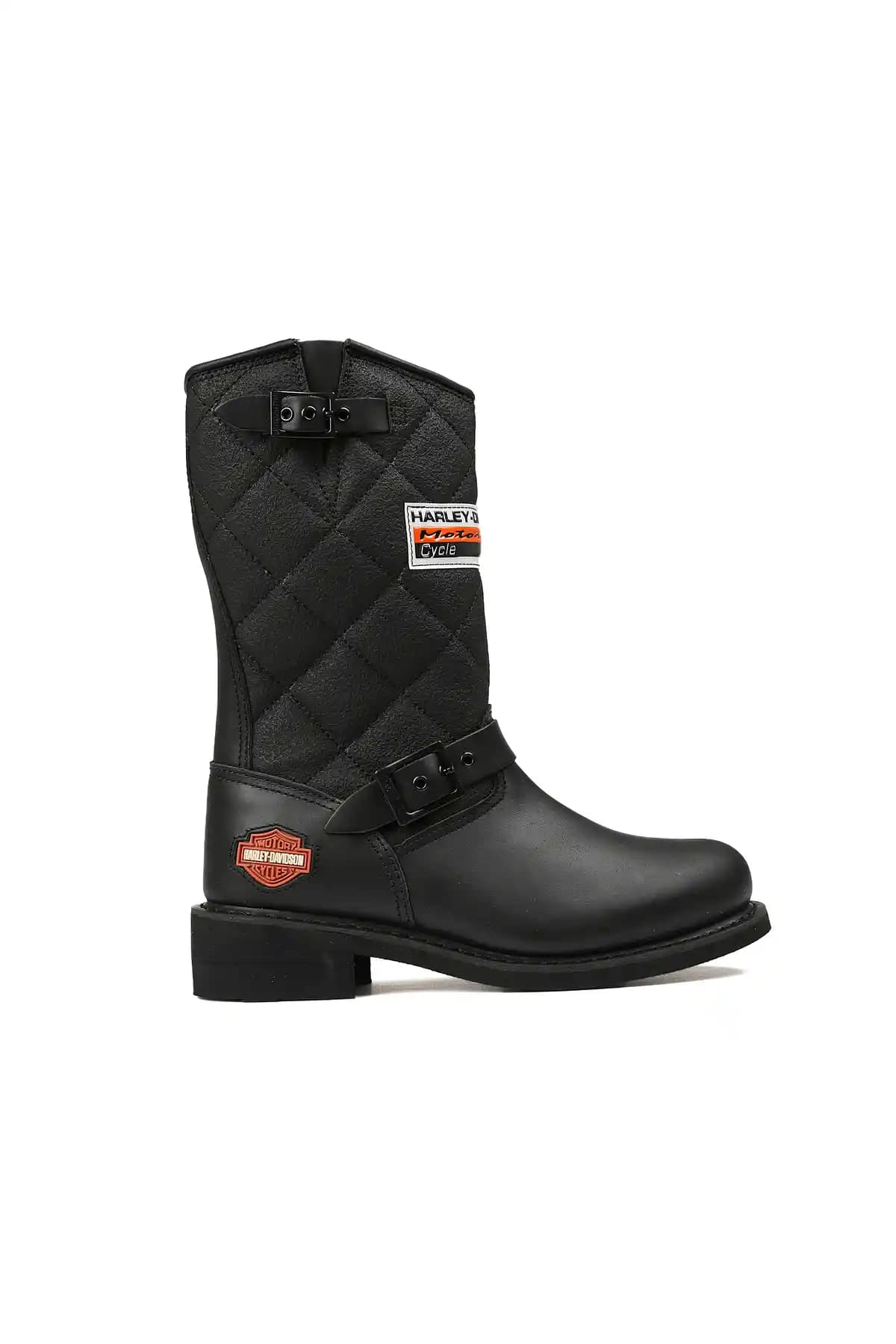 Harley Davidson Kadın Kışlık Su ve Soğuğa Dayanıklı Uzun Deri Çizme