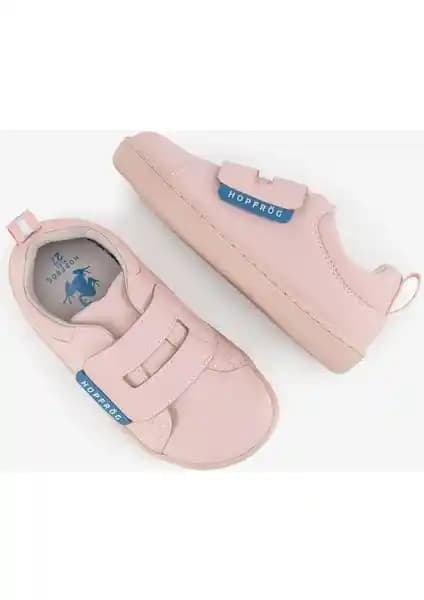 Hopfrög Kids Smart Walker Casual Süper Mat Pembe Barefoot Çocuk Ayakkabısı Sağlıklı ve Şık Tasarım