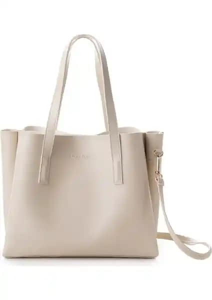 Lucky Bees Kadın Çift Askılı Tote Çanta Modern Tasarım ve Kullanışlılık Sunar