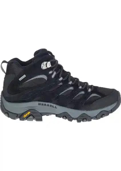 Merrell Moab 3 Mid Gtx Kadın Siyah Bot Doğa Yürüyüşleri ve Outdoor Aktiviteleri İçin