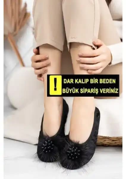 Moda Fırsat Siyah Kadın Pisi Patik Terlik: Şıklık ve Konfor Sunan Pratik Tasarım