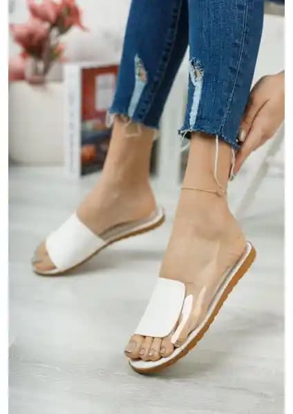 ModaFrato Rose Şeffaf Kadın Terlik: Şıklık ve Rahatlığı Bir Arada Sunan Modern Tasarım