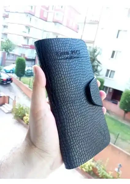 Modica Amando Kişiye Özel Yazı İşlemeli Deri Business Cüzdan 9,5x19x2 cm şık ve fonksiyonel