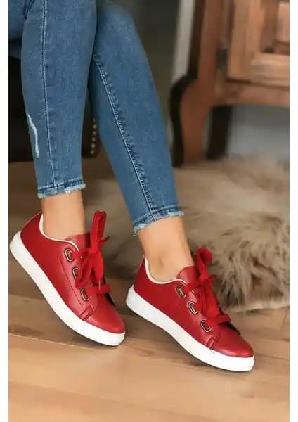 Pembe Potin Kadın Spor Ayakkabısı Rahat ve Şık Tasarımıyla Yaz Sezonuna Uygun