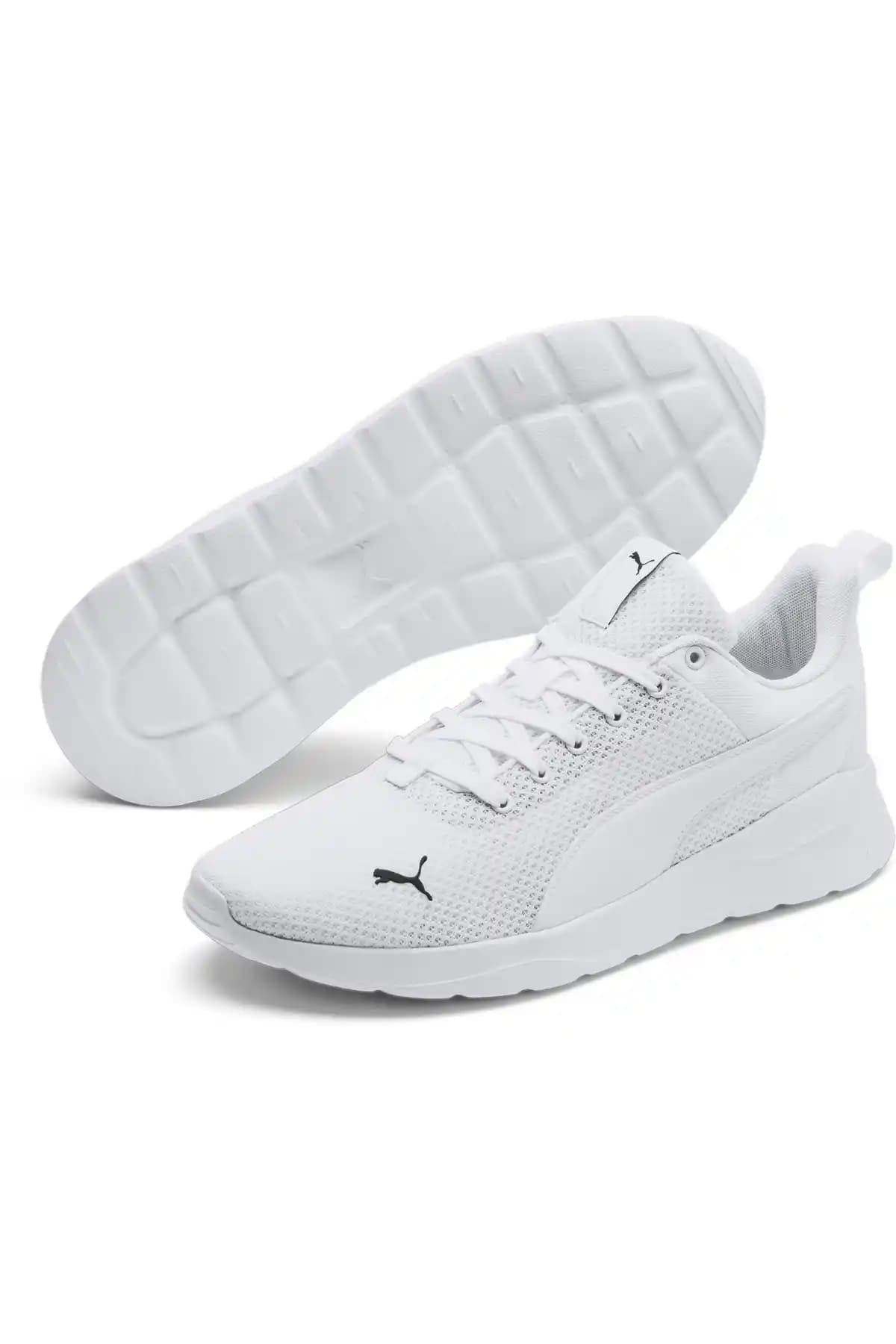 Puma Beyaz Anzarun Lite Günlük Spor Ayakkabısı Hafif ve Konforlu Tasarım