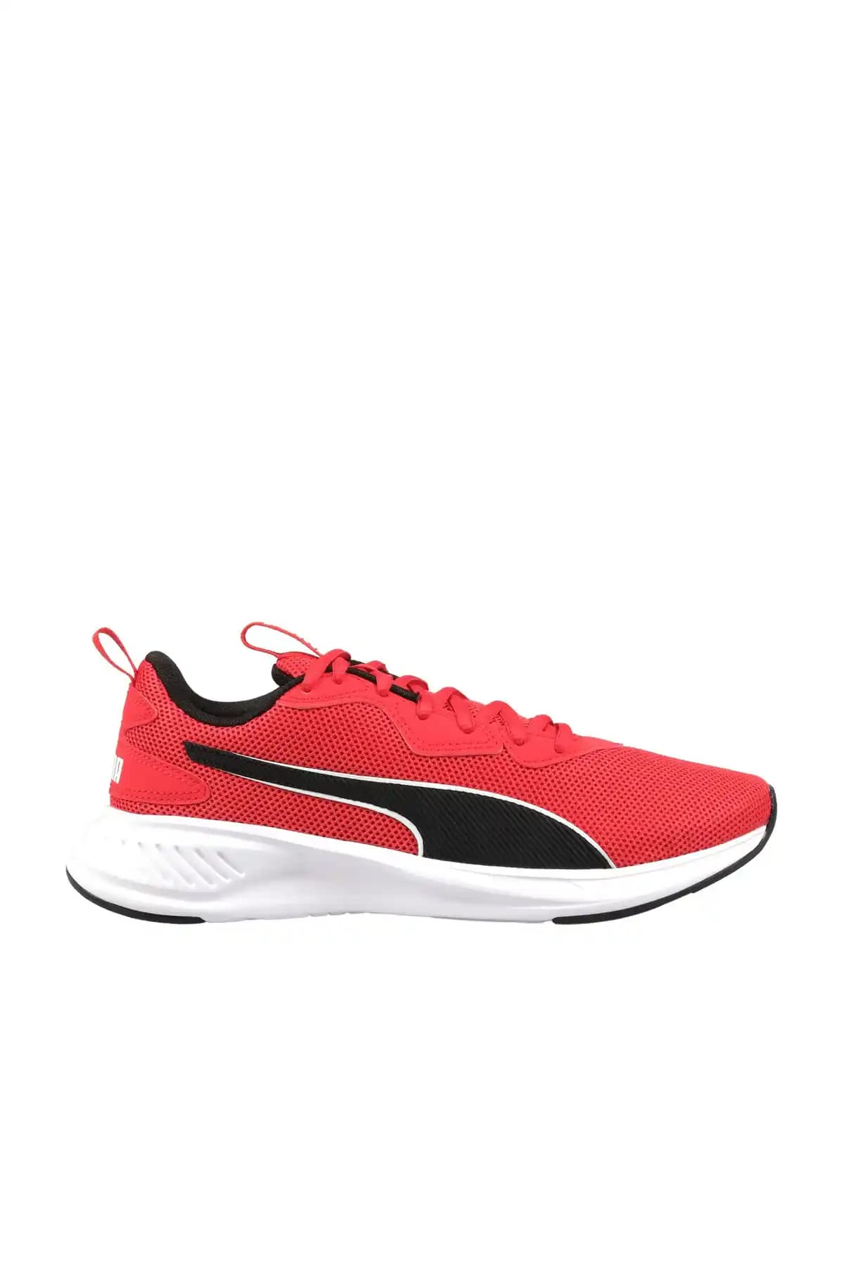 Puma Incinerate Erkek Kırmızı Koşu Ayakkabısı Modern Tasarım ve Konfor Sunar