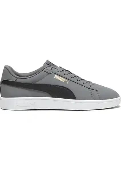 Puma Smash 3.0 Buck GRI Erkek Sneaker: Şıklık ve Konforun Buluşması Türkiye Üretimi