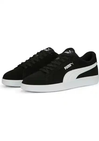 Puma Smash 3.0 Siyah Erkek Spor Ayakkabısı Günlük Kullanım ve Şıklık İçin Uygun