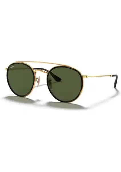 Ray-Ban Rb3647N 001 51 Unisex Metal Çerçeveli Güneş Gözlüğü Modern Tasarım ve Koruma