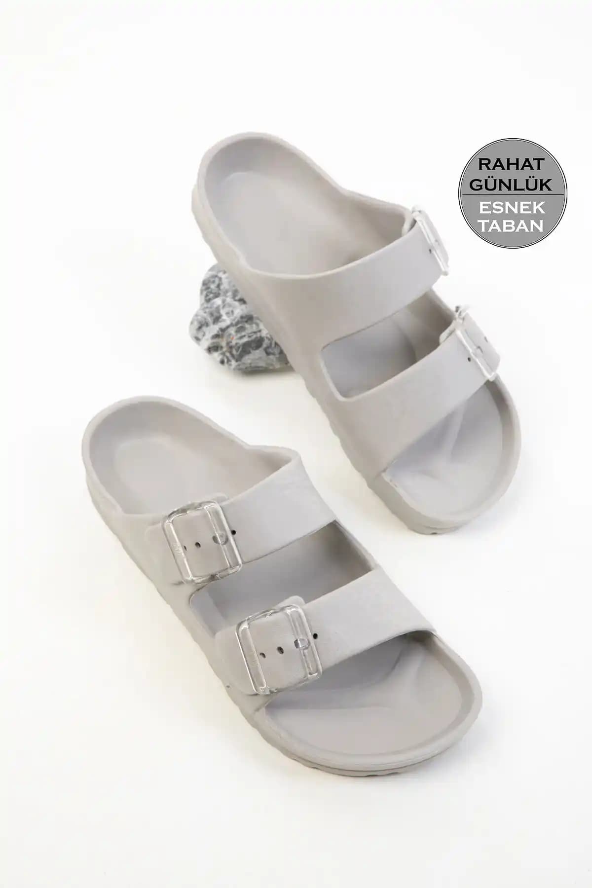 SOHO Buz Unisex Terlik Günlük Konfor ve Şıklık Sunan Yaz Ayakkabısı