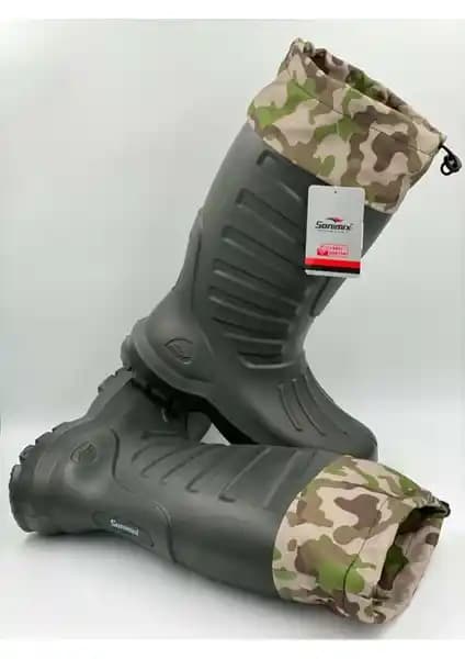 Sonimix Eva Termal Konçlu Çoraplı Çizme: Soğuk Havalarda Güvenle Kullanım İçin İdeal