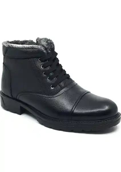 Taşpınar Erkek Günlük Kışlık Deri Bot: Şıklık ve Konforun Birleşimi