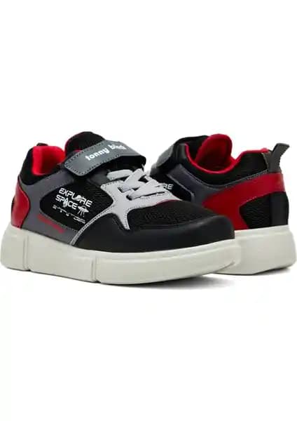 Tonny Black Çocuk Unisex Siyah Kırmızı Rahat Kalıp Cırtlı Ayakkabı Ürün İncelemesi ve Özellikleri