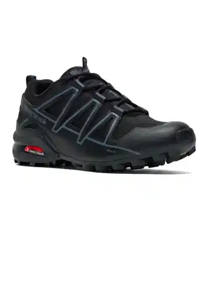 Tonny Black Erkek Siyah Trekking Ayakkabı TB160 Dayanıklılık ve Konfor Sunan Outdoor Ayakkabı