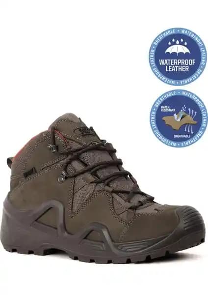 YDS Astor Targa Hakiki Deri Su Geçirmez Outdoor ve Taktik Botu Özellikleri