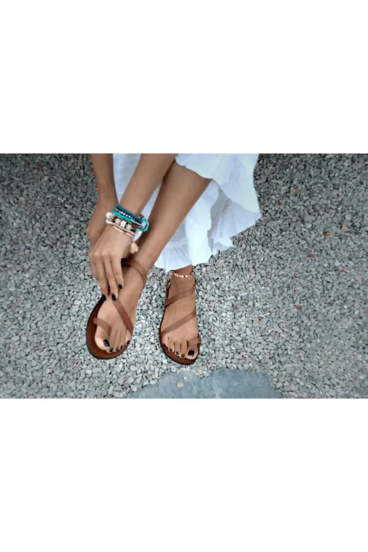 DaphneSandals Hakiki Deri Kadın Sandaletleri Şık ve Konforlu Tasarım Özellikleri