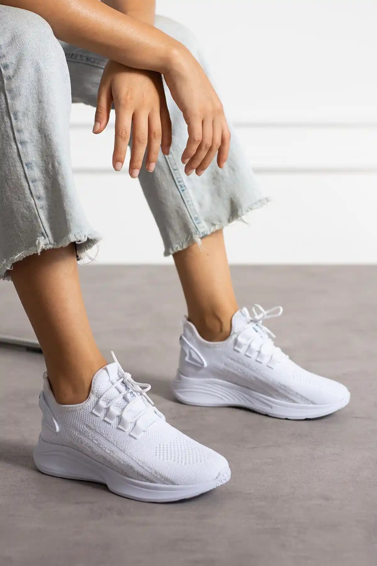 eFormoda Kadın Sneaker 0140 - Şık ve Konforlu Günlük Spor Ayakkabısı Türkiye’de Üretildi