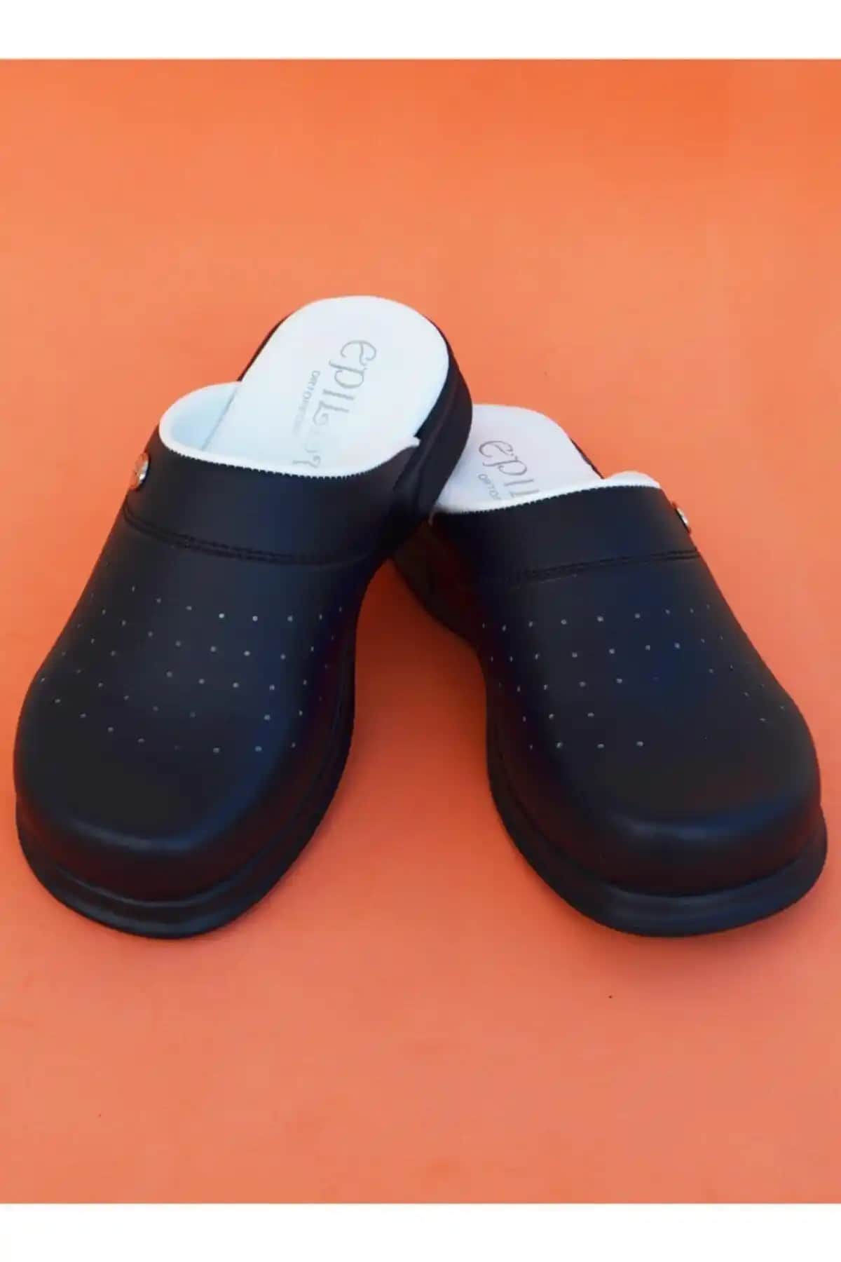 Epilla Lacivert Ortopedik Anatomik Terlik Sağlık ve Meslek Grupları İçin Uygun