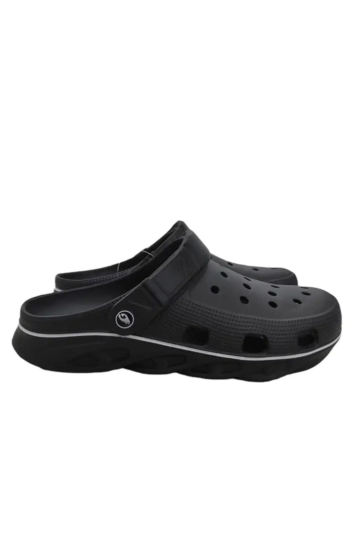 Gezer Siyah Rahat ve Hafif Eva Sandalet Terlik - Günlük Konfor ve Şıklık İçin Uygun