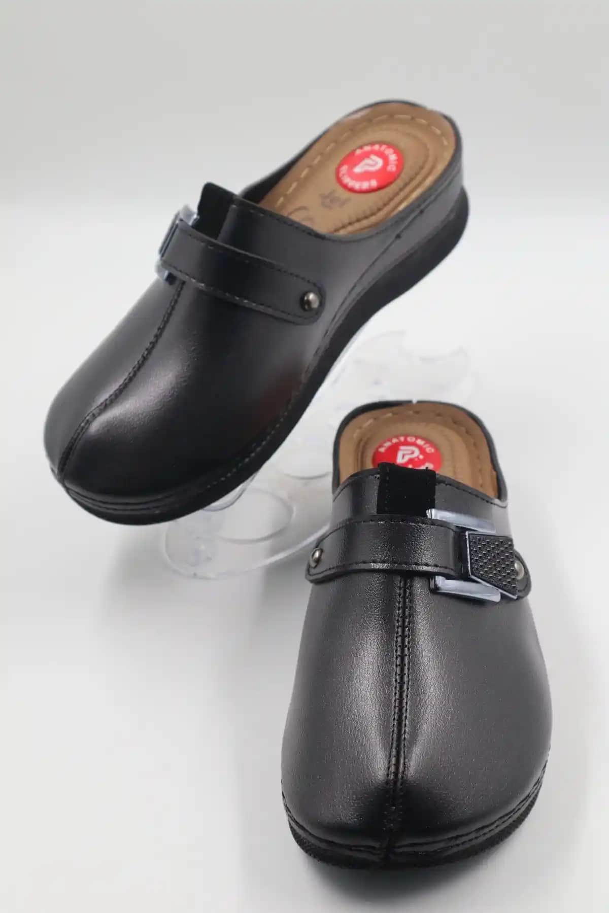 Kadınlar İçin Kapalı Ön Yu<muş>ak Taban Ortopedik Günlük Terlik Modelleri