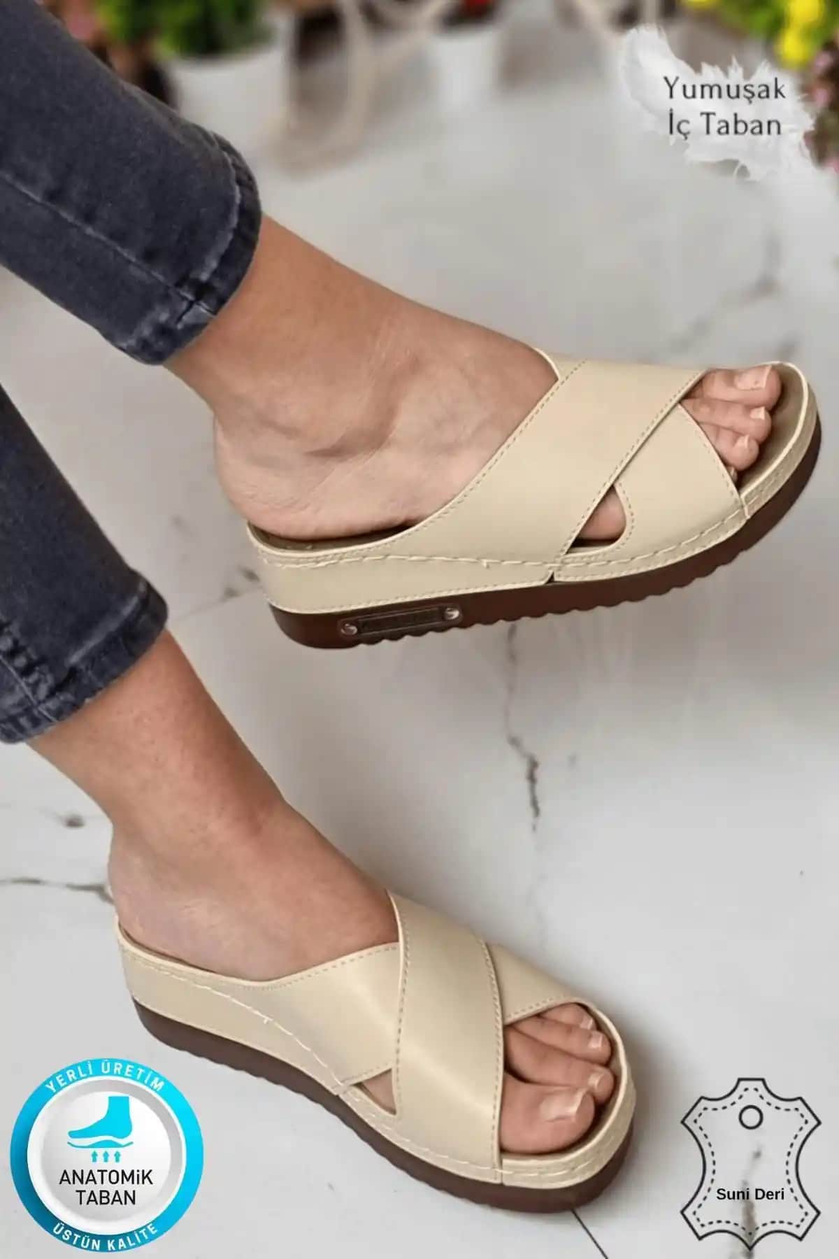 Kadınlar İçin Modern ve Konforlu Neon Shoes Lina Terlik Modeli Detayları