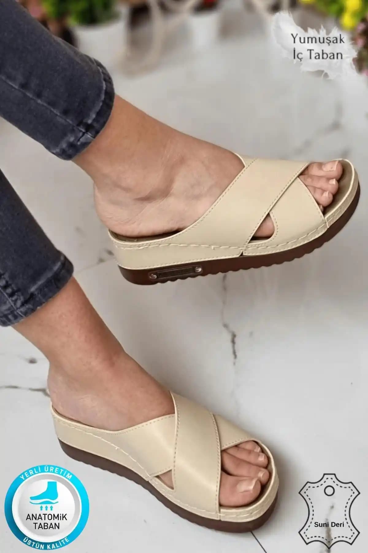 Kadınlar İçin Modern ve Konforlu Neon Shoes Lina Terlik Modeli Detayları