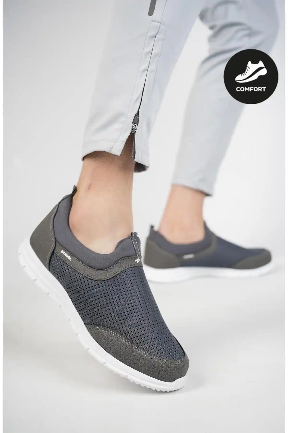 Muggo Star Garantili Unisex Hafif ve Nefes Alabilir Spor Ayakkabısı