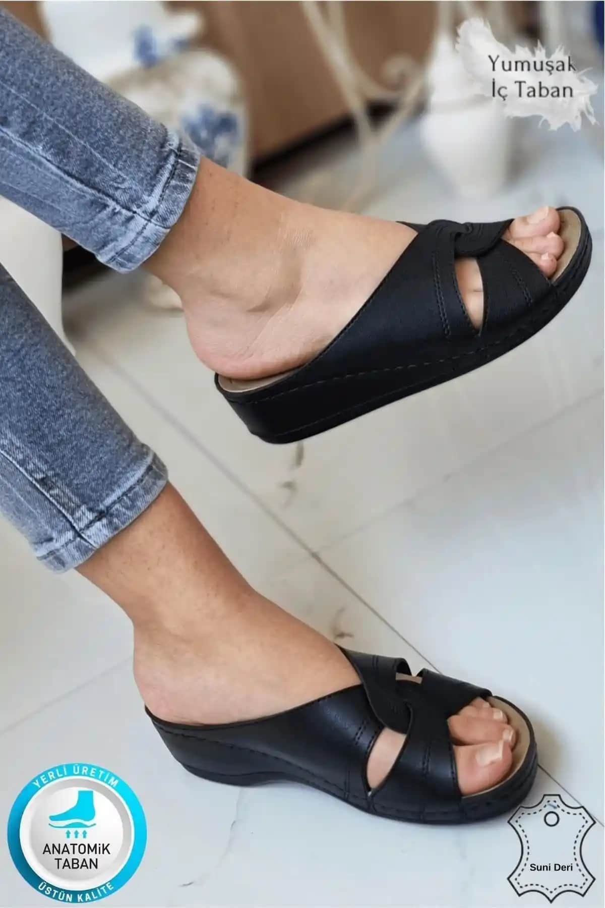 Neon Shoes Putu Kadın Çapraz Konfor Modeli Günlük Şıklık ve Sağlıklı Ayak Desteği