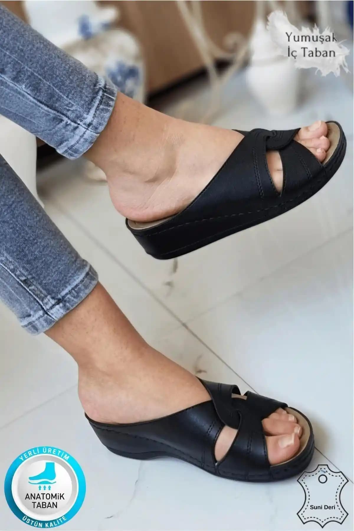 Neon Shoes Putu Kadın Çapraz Konfor Modeli Günlük Şıklık ve Sağlıklı Ayak Desteği