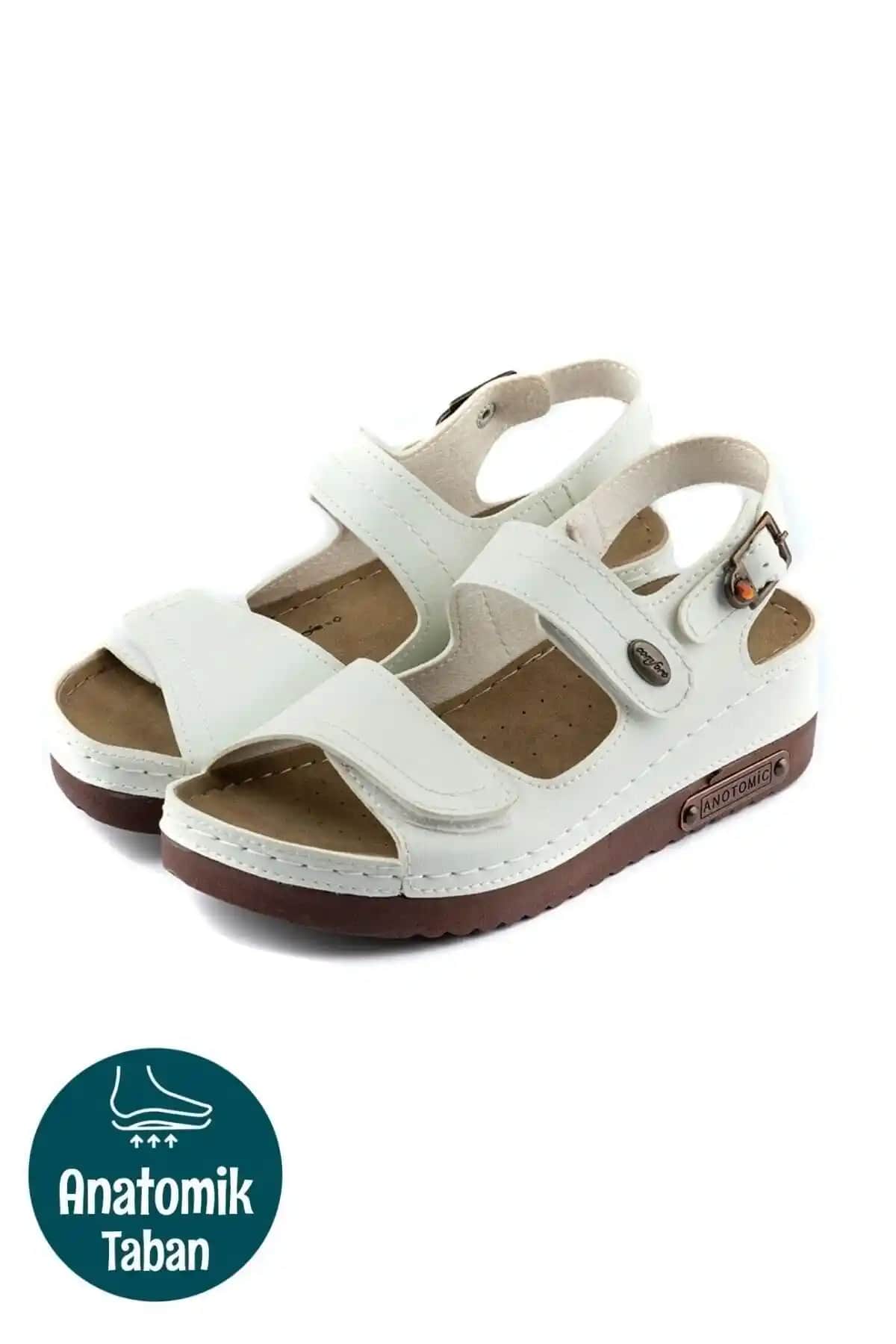 Roy Jones Kadın Ortopedik Anatomik Tabanlı Günlük Sandalet ve Terlik Modeli