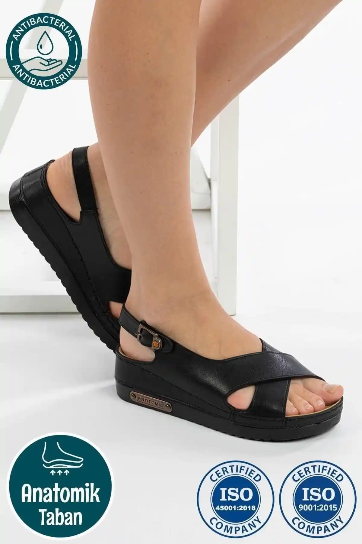 Roy Jones Kadın Ortopedik Sandalet: Şık ve Konforlu Anatomik Rahat Günlük Terlikler