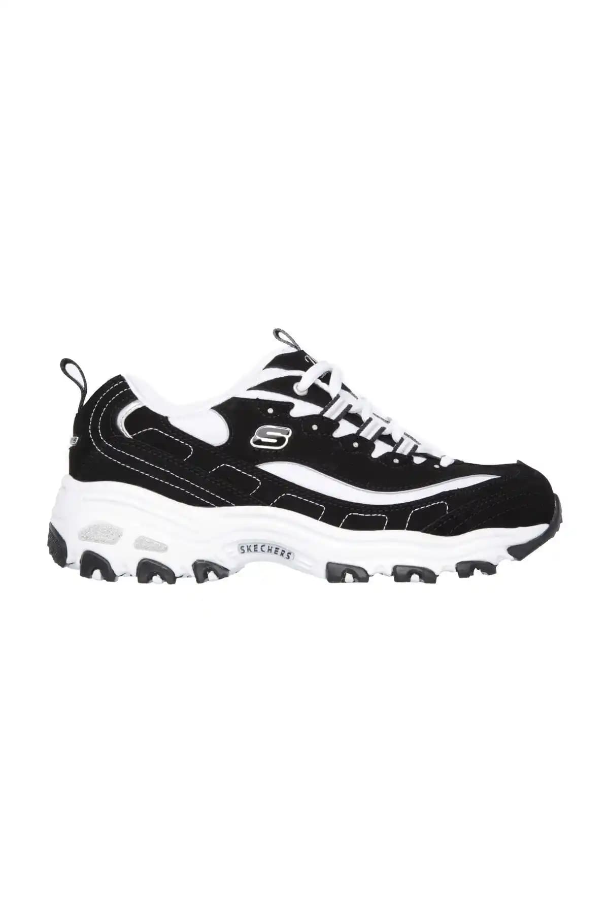 Skechers D'LITES-BIGGEST FAN Kadın Siyah Sneakers: Konfor ve Şıklığın Buluşması