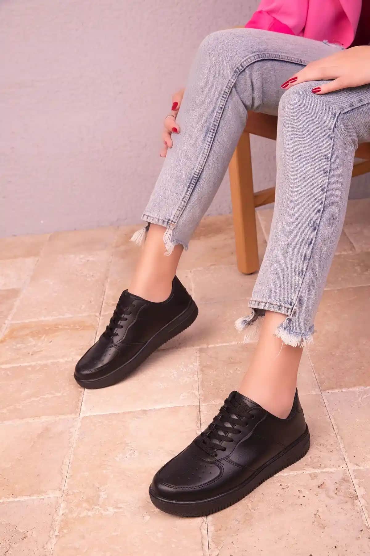 SOHO Siyah Unisex Sneaker 14361 Günlük Şıklık ve Konfor Sunan Modern Tasarım