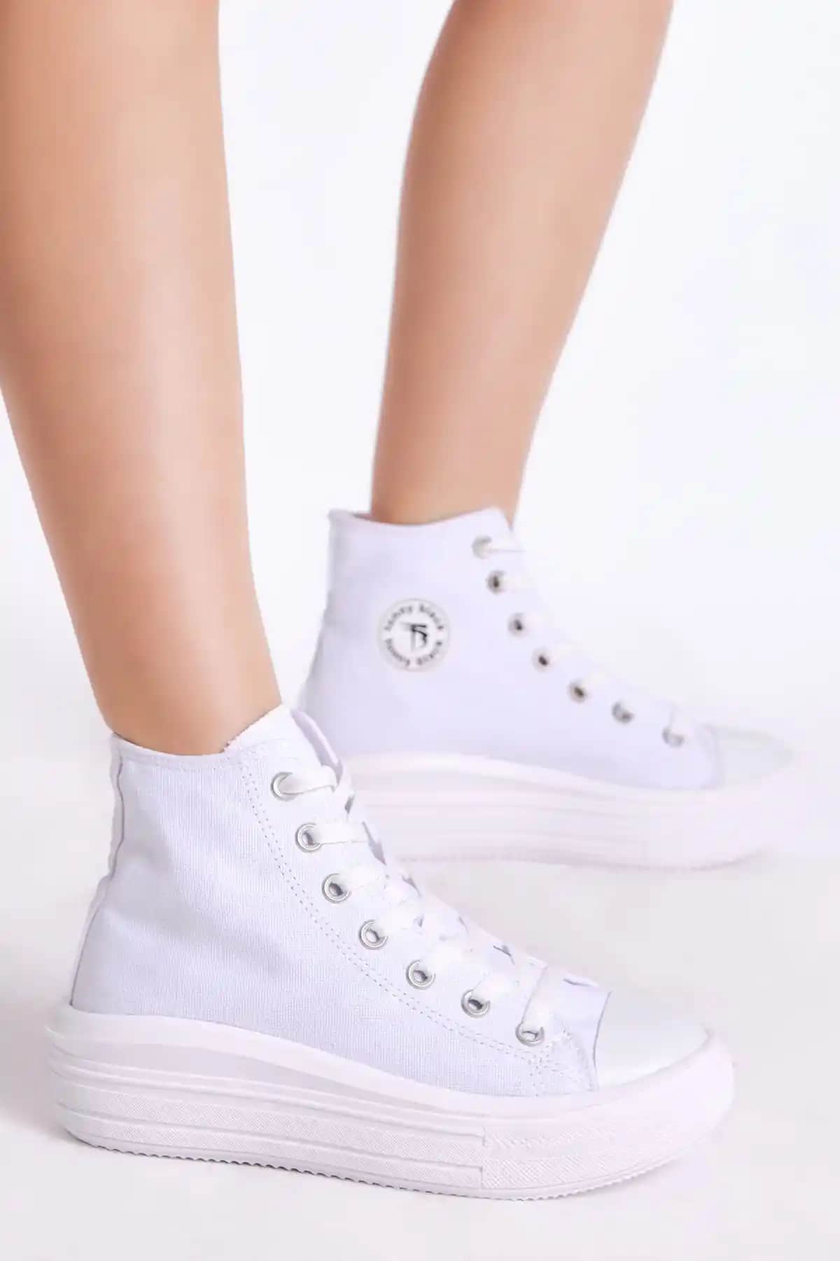 Tonny Black Kadan Beyaz Rahat Kalıp Kalın Tabanlı Spor Ayakkabı İnceleme ve Kullanıcı Yorumları