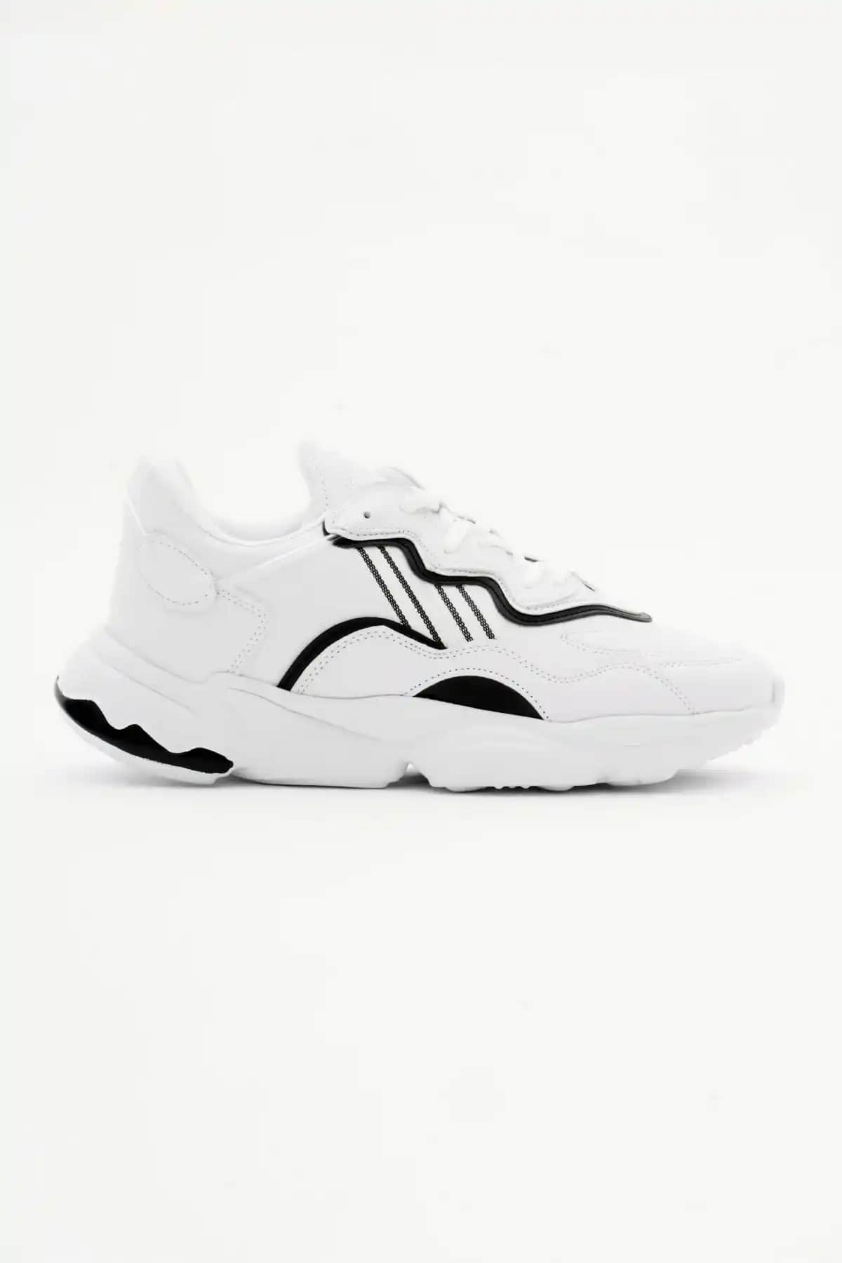 Tonny Black Unisex Beyaz Siyah Spor Ayakkabı TB248: Modern ve Konforlu Tasarım Özellikleri