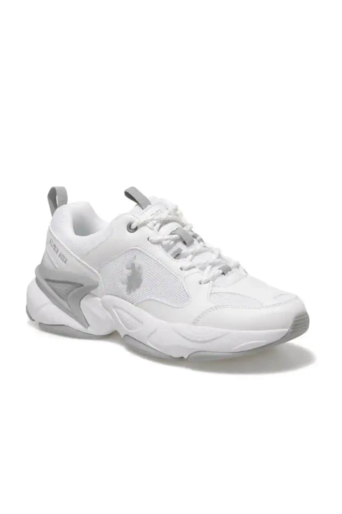 U.S. Polo Assn. Beyaz Kadın Spor Ayakkabı Günlük Kullanım ve Konfor İçin Tasarlandı