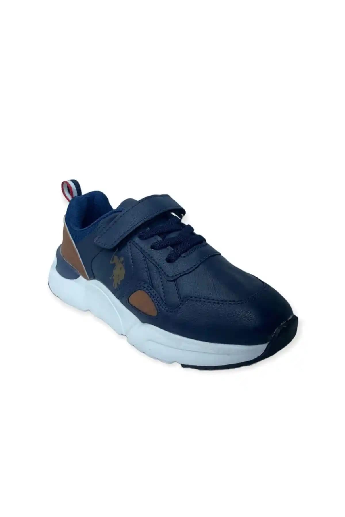 U.S. Polo Assn. Lacivert Çocuk Spor Ayakkabısı: Hafif, Rahat ve Şık Tasarım
