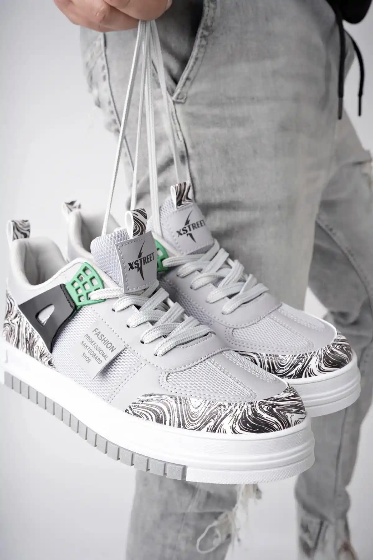 XStreet 4921 Unisex Spor Ayakkabı Kaymaz Taban Modern ve Rahat Tasarımıyla Günlük Kullanım İçin